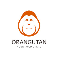 orangutan head logo © joko