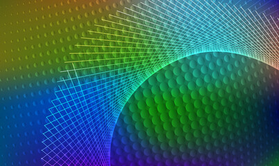 Obraz premium Horizontal template background with light gradient halftone40