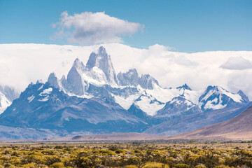 Monte Fitz Roy, - Cerro Chaltén -,  3405 metros, parque nacional Los Glaciares, republica Argentina,Patagonia, cono sur, South America