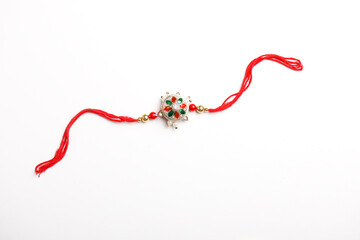 Indian festival: Raksha Bandhan. A traditional Indian wrist band which is a symbol of love between Brothers and Sisters.