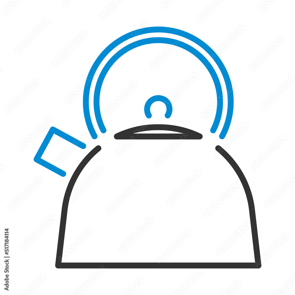 Wall mural Kitchen Kettle Icon