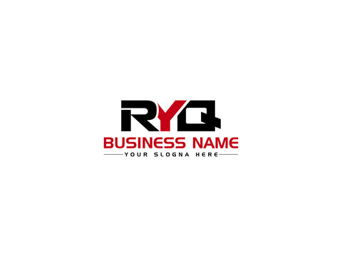 Modern RYQ Logo Letter Vector, Colorful RY r y q Logo Icon With Creative New Three Letter Business Logo Design