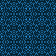 Dark blue seamless pattern. Art deco style.Dark blue seamless pattern. Art deco style.
