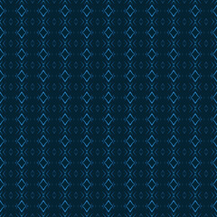 Dark blue seamless pattern. Art deco style.Dark blue seamless pattern. Art deco style.
