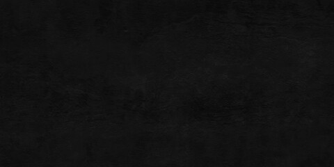 Fototapeta premium Dark Black stone concrete texture background anthracite panorama. Panorama grunge dark grey black slate background or texture, vector black concrete backdrop texture. stone wall background.