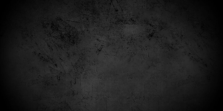 Dark Black grey stone concrete texture wall wallpaper.  black background with gray vintage marbled texture, black watercolor background painting with cloudy distressed texture and marbled grunge.