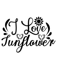 Flower SVG Bundle, Flowers for Digital Download, hippie flowers svg, daisy, Cricut, Silhouette, Glowforge