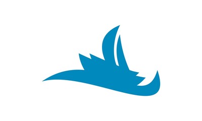 sailing ship logo vector