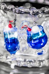 クリームソーダピアス