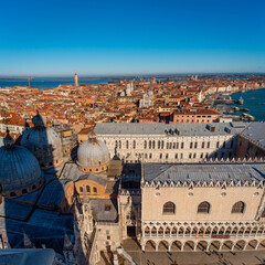 Fototapeta na wymiar panorama Venezia San Marco