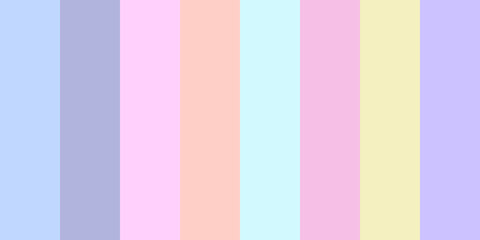 Pastel Color tone collection. Pastel palette template for illustrator. Pastel background. 