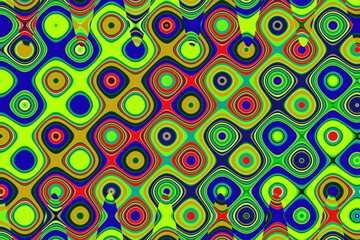 Abstract and contemporary digital art design