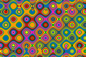 Abstract and contemporary digital art design