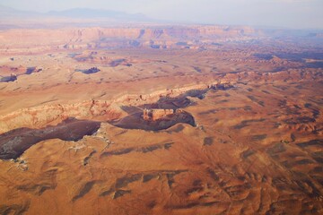 Fototapeta na wymiar Panoramablick über Canyonlands