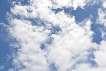 Blue Sky Cloud Fine Weather Environment	
