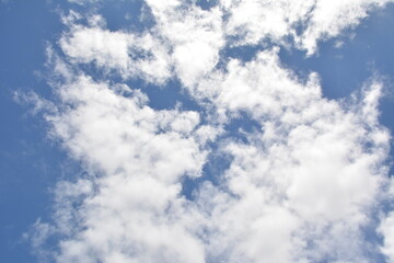 Blue Sky Cloud Fine Weather Environment	
