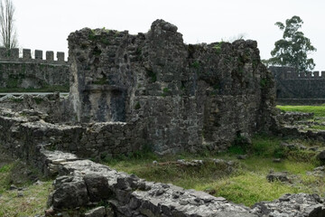 Fototapeta na wymiar ruins of castle