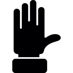 Obraz premium Raise Hand Icon