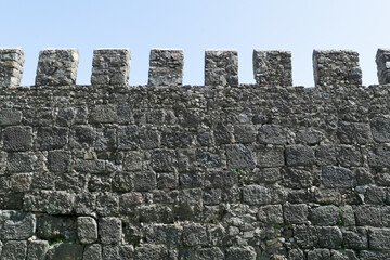 stone wall background © K. Yeudakimava