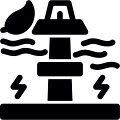 Wave Power Icon