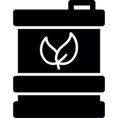 Biofuel Barrell Icon