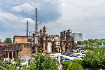 Fototapeten Verlassene Gebäude 798 Art District Industrial Plaza  © 文普 王