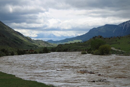 Yellowstone River flooding June 2022
