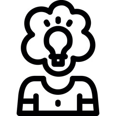 Creative Thinking Icon