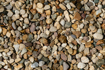 Gravel stones texture