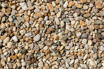 Gravel stones texture small