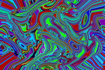 Obraz premium Abstract and contemporary digital art design