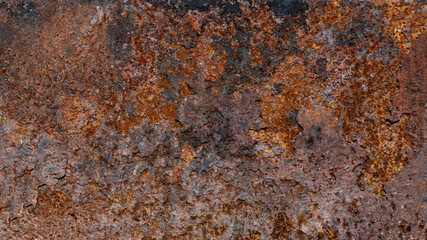 Rust on metal texture