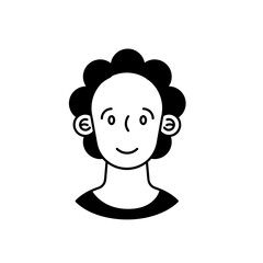 happy man avatar character