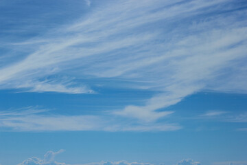 Sky blue background. Sky cloud clear