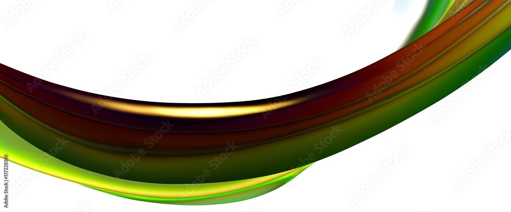 Poster Abstract fluid gradient shape flowing