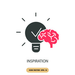 inspiration icons  symbol vector elements for infographic web