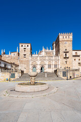 Monastery of Guadalupe. Caceres, Spain. High quality photo - obrazy, fototapety, plakaty