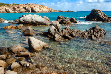Sardegna, Cala Cipolla, vicino a Su Giudeu, vicino a Domus de Maria, Italia, Europa 