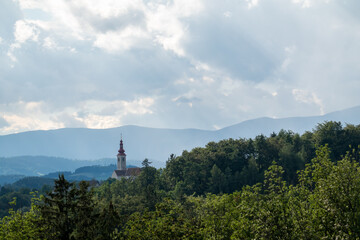 St. Oswald bei Plankenwarth . Steiermark . Österreich . Europa