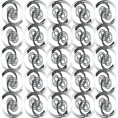 seamless pattern with circles, spirals. Coloring for bed linen, wallpaper.
