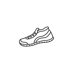 Doodle sport shoe.