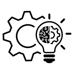 Technical electronic innovation, creative, idea