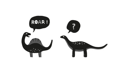 Funny talking dinosaurs.