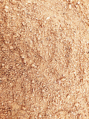 Wide grain sand textured rustic banner or background