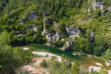 Gorges du Tarn, Occitania region, Aveyron department, France