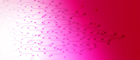 Naklejka premium abstract structure circuit computer technology business background