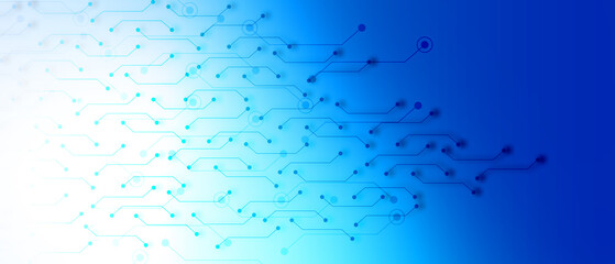 abstract structure circuit computer technology business background