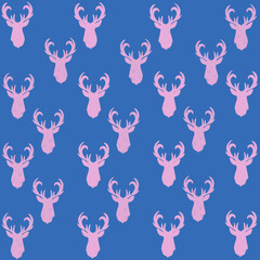 vector, pattern, illustration, animal, christmas, deer, cartoon, reindeer, seamless, design, decoration, symbol, silhouette, winter, xmas, nature, art, card, holiday, icon, texture, people, baby, wall
