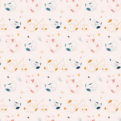 Kitty cat pattern