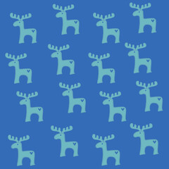 vector, pattern, illustration, animal, christmas, deer, cartoon, reindeer, seamless, design, decoration, symbol, silhouette, winter, xmas, nature, art, card, holiday, icon, texture, people, baby, wall